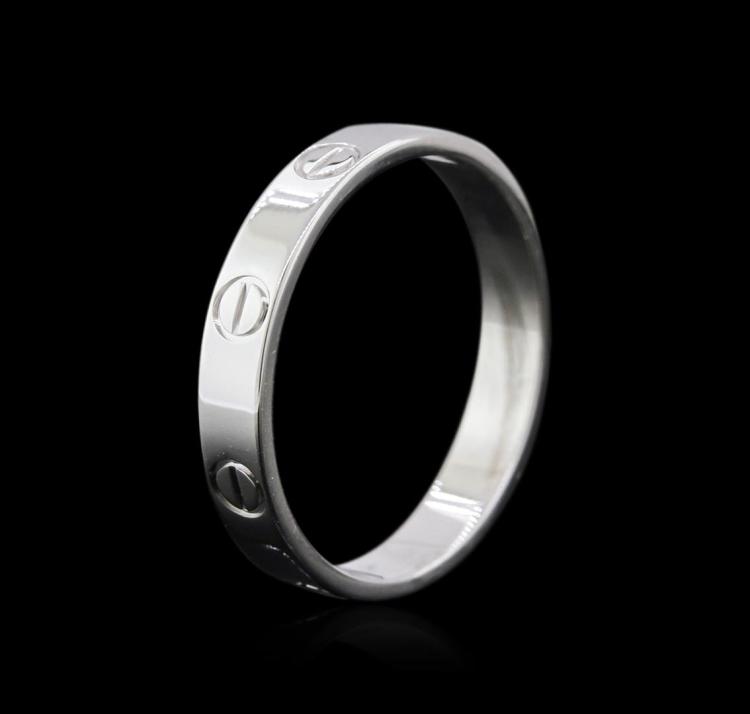 Cartier 18KT White Gold Ring