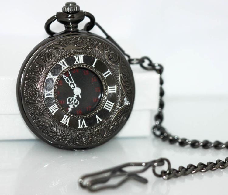 OPEN FACE POCKET WATCH