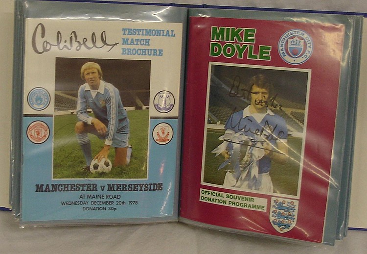 Manchester City Football Programmes 1950's -