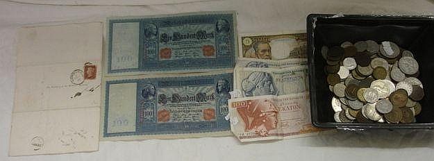 Foreign Coins, commemorative British crowns,