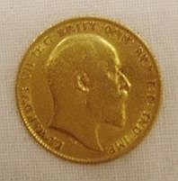 Edward VII 1906 Half Sovereign