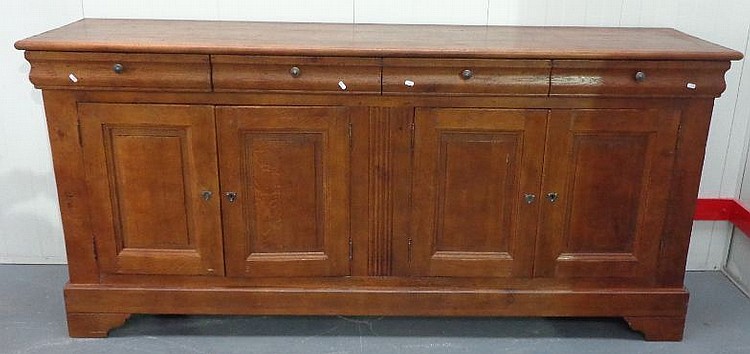 Rustic French Farmhouse Oak 4 Door