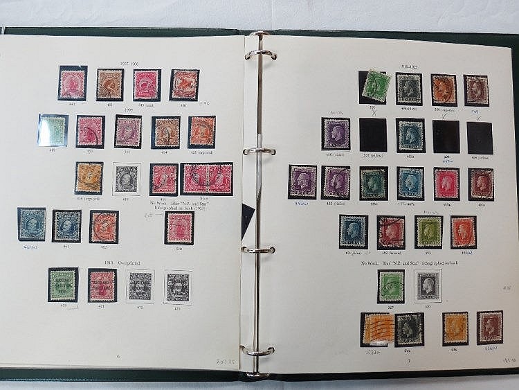 New Zealand mint and used QV - QEII collection in