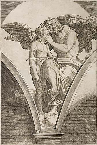 OLD MASTER PRINTS Group of 8 engravings.