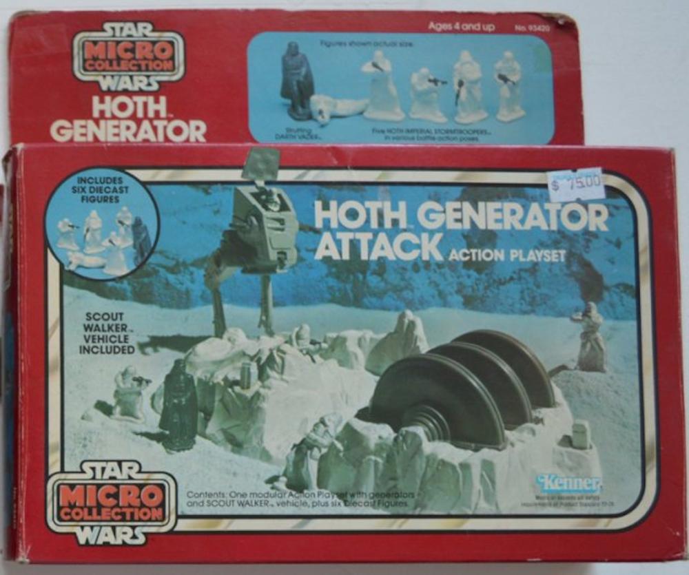 STAR WARS HOTH GENERATOR ATTACK ACTION SET. NO 93420