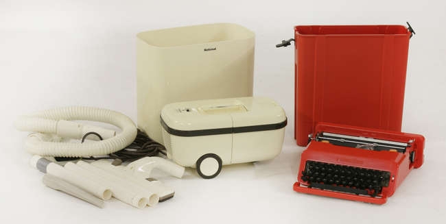 An Olivetti 'Valentine' typewriter