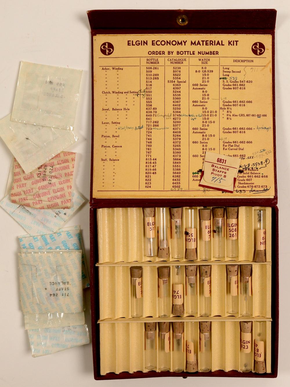 Vintage Elgin Watch Repair Kit (91308)