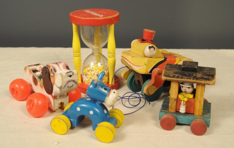 Vintage Fisher Price Pull Toys