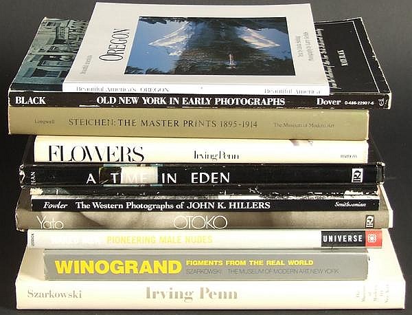 RUDOLPH STANISH COLLECTION OF PHOTOGRAPHY BOOKS.