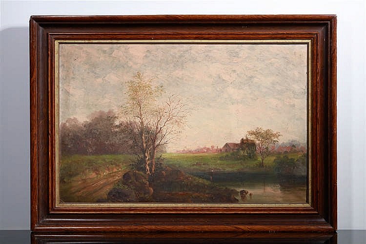 COUNTRY LANDSCAPE AND RIVER