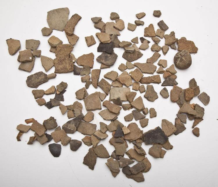 Lot of Susquehannock Pottery Fragments