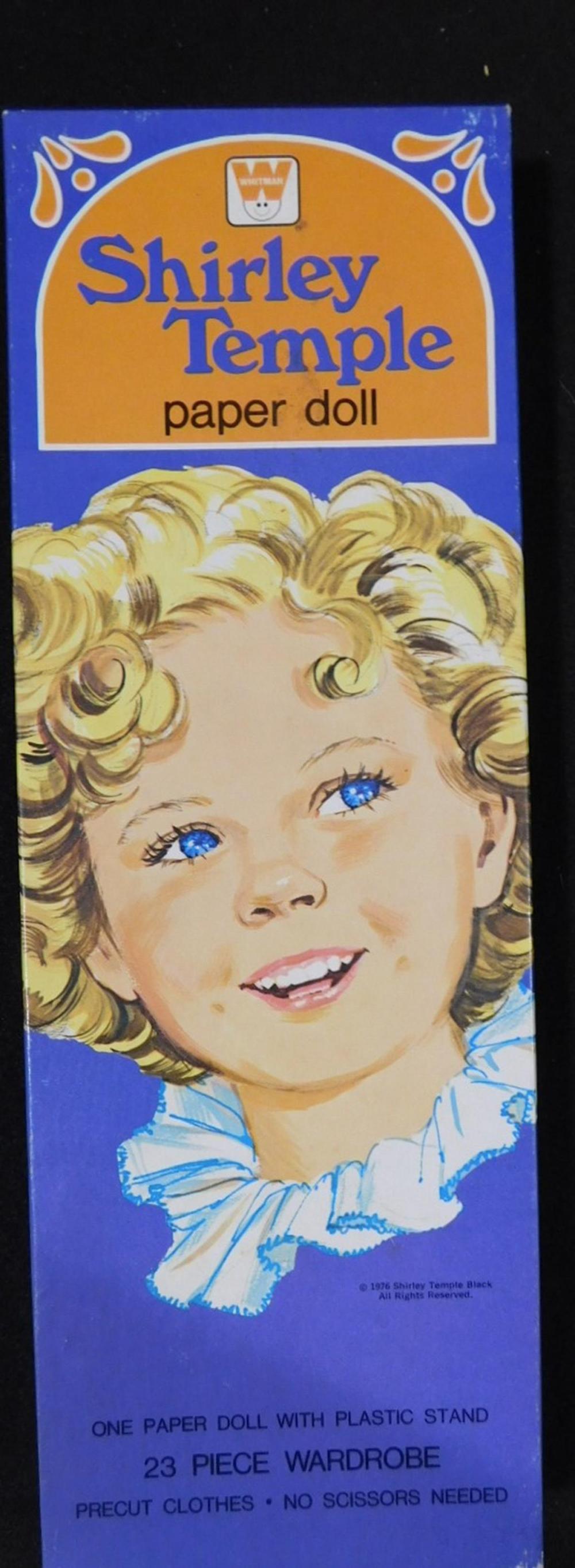 WHITMAN SHIRLEY TEMPLE PAPER DOLL IN BOX