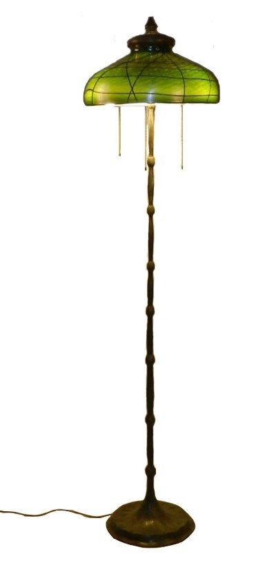 Tiffany Studios Glass Floor Lamp