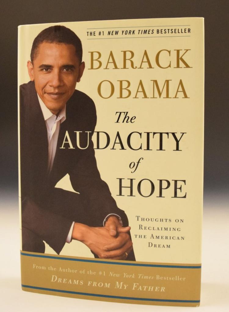 Barack Obama Signed book