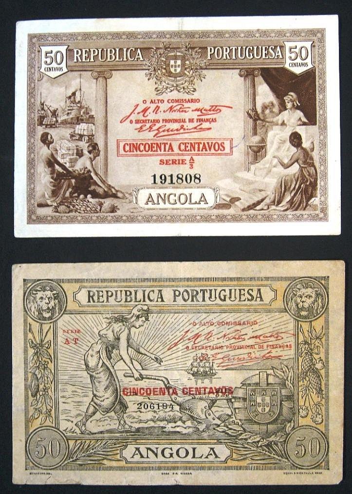 Angola. Banco De Angola Including Junta Da Moeda