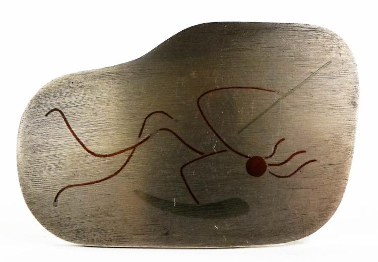 VINTAGE TAXCO STERLING SILVER KOKOPELLI PIN