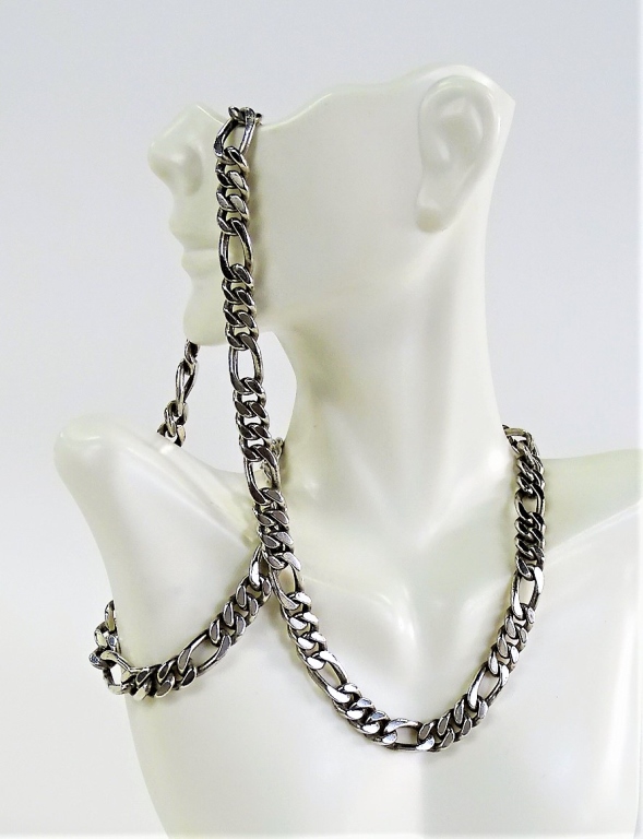 VINTAGE TAXCO STERLING SILVER CHAIN NECKLACE
