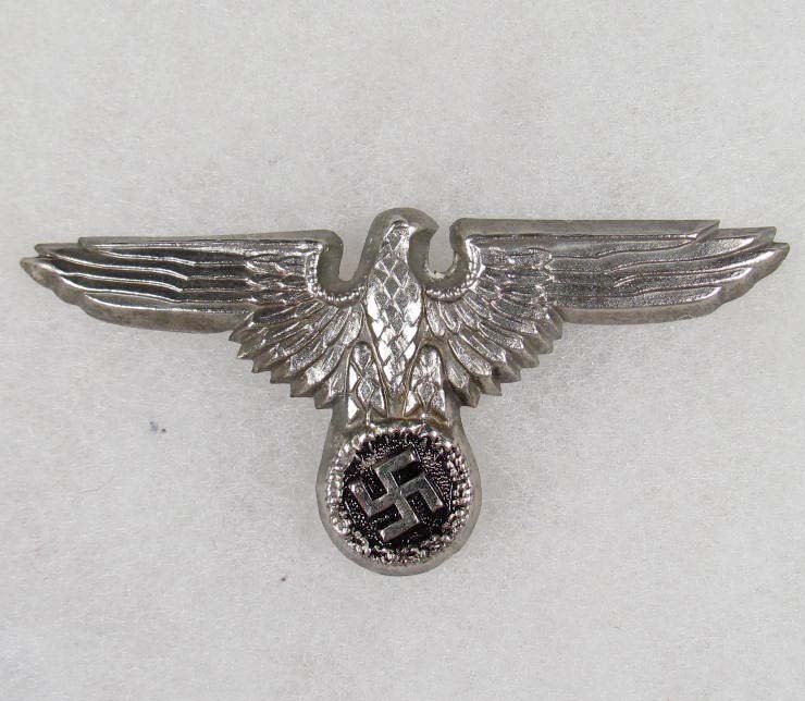 German nazi waffen ss officers visor cap eagle