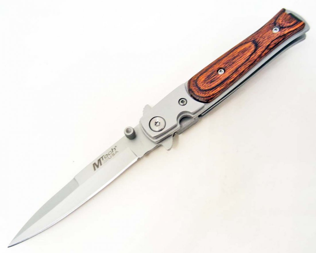 Mtech stiletto style linerlock knife