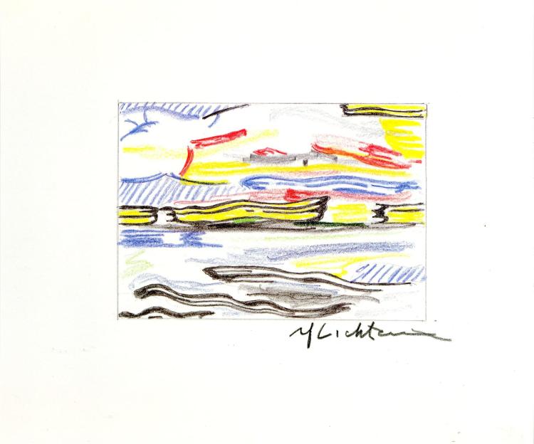 ROY LICHTENSTEIN - Sea and Sky