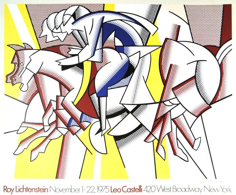 ROY LICHTENSTEIN - The Red Horseman