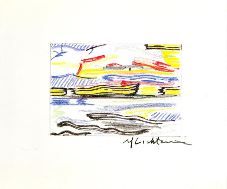 ROY LICHTENSTEIN - Sea and Sky
