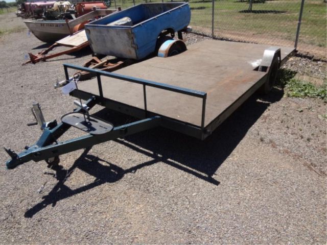 Shop Built Flat Bed Trailer
