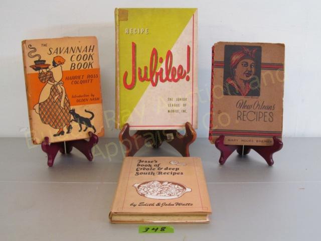 4 Cook Books, 1964 Jubilee Cook Book , Waveland