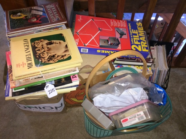 Assorted Books, Magazines, & Craft Supplies