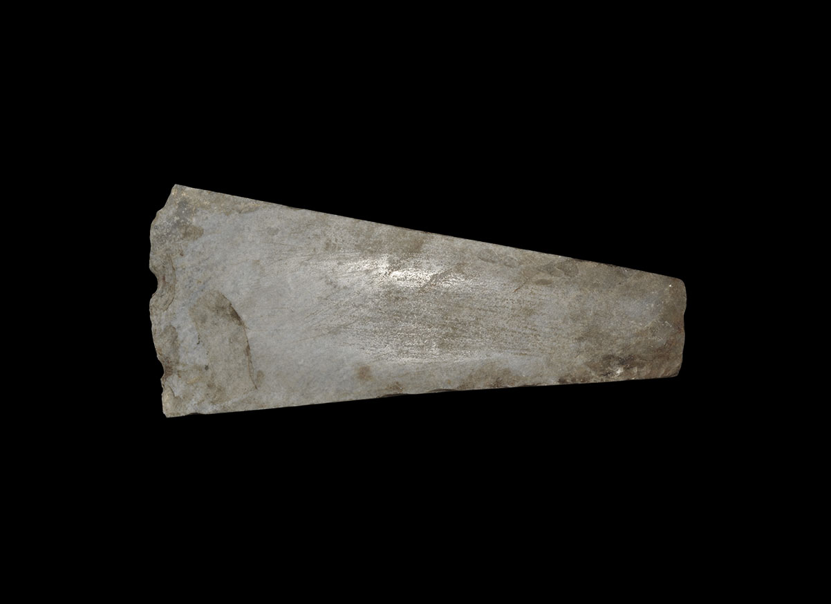 Stone Age Danish Polished Flint Asymmetric Axe Head