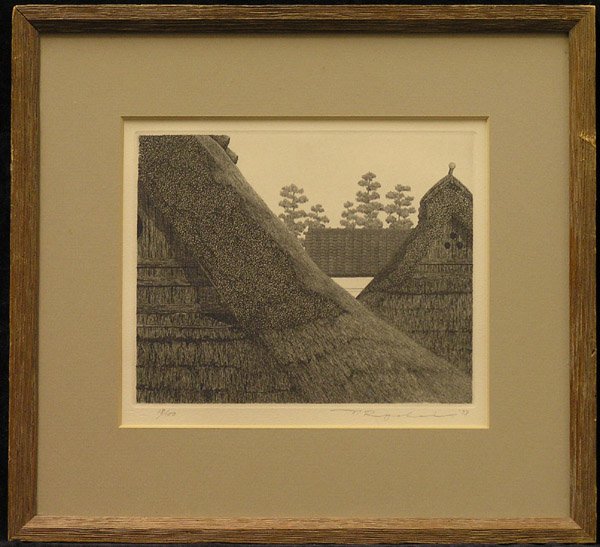 393: Japanese etching, Tanaka Ryohei