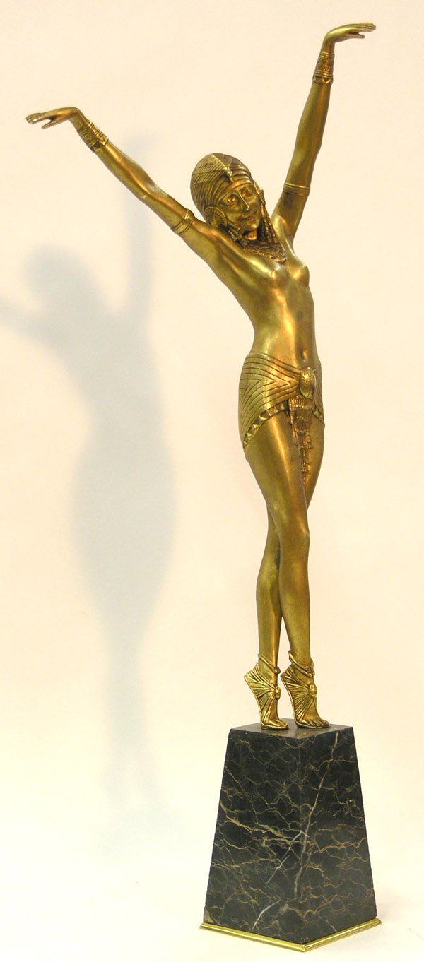 2291: Bronze Art Deco Dancer, Chiparus