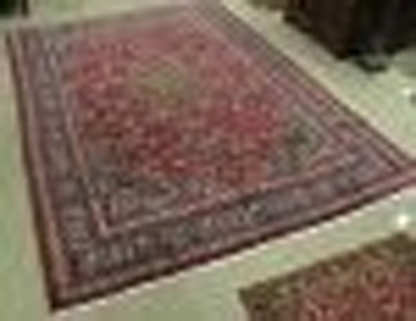 2130: Persian Isfahan Rug Carpet