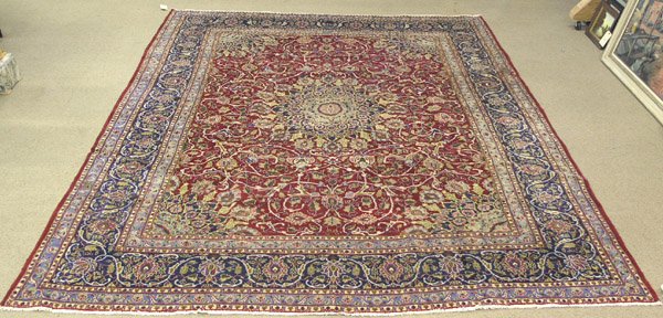 6427: Persian Isfahan Rug Carpet