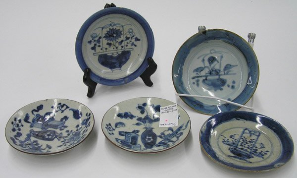 6563: Chinese Blue-and-White Dishes, Qing