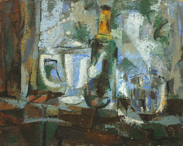 6258: painting, Rex Ashlock, Still Life