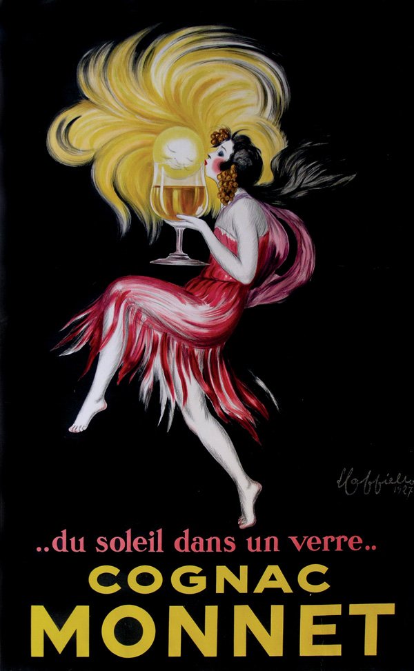 2236: lithograph, Vintage Poster, Cappiello, Cognac 192