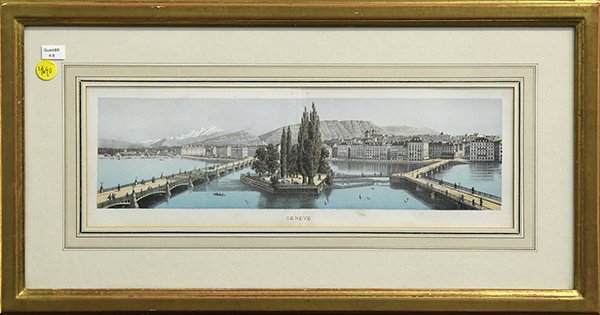 11 Assorted framed artworks including prints, drawings