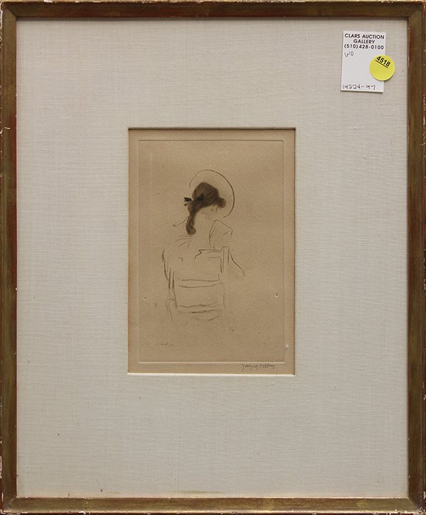 Etching by Jacques Villon
