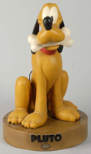 Walt Disney "Big Fig" Pluto Figure.