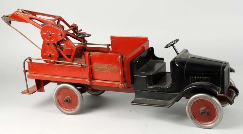 Pressed Steel Buddy L Wrecker Truck.