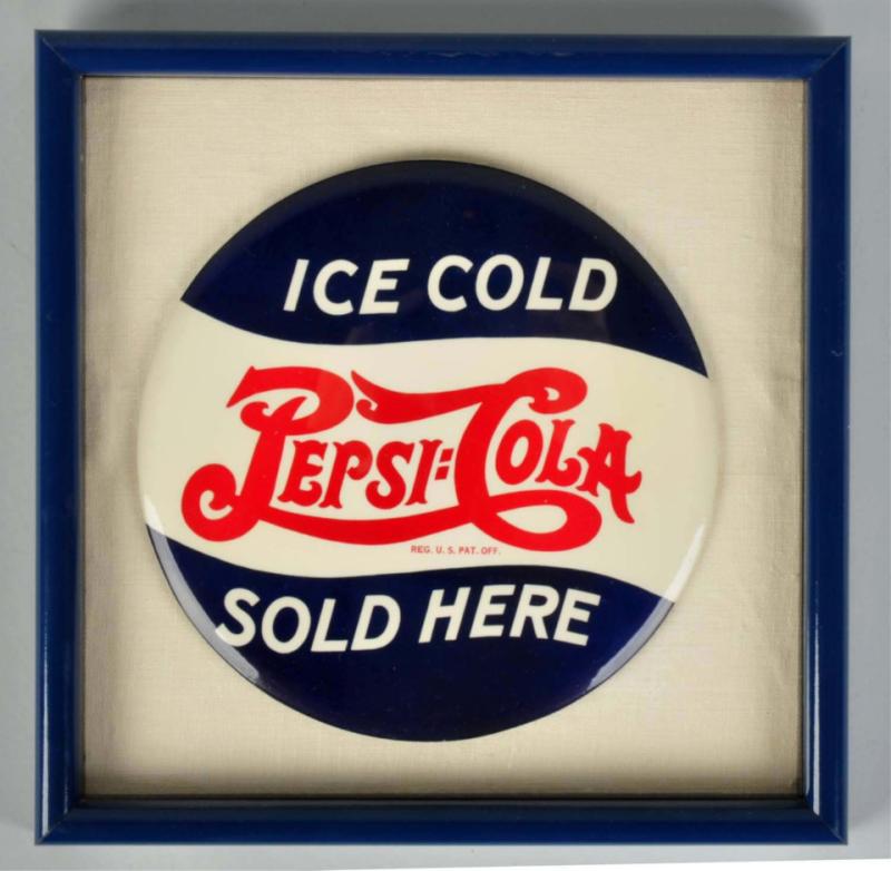 Cola Ice Cold Sign.