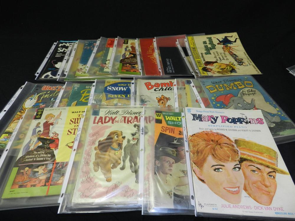 Disney Magazine and Comic Lot.