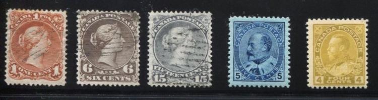 Canada. 19th Century Group Lot.