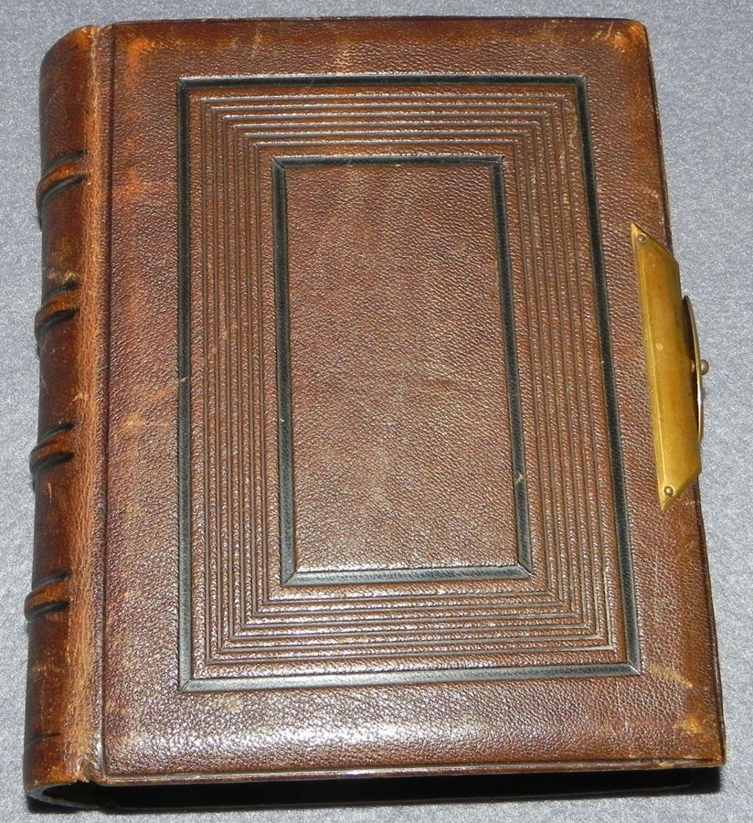 Early photograph album w/ many old photographs.
