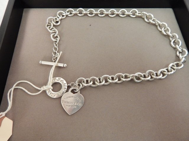 Tiffany&co heart necklace