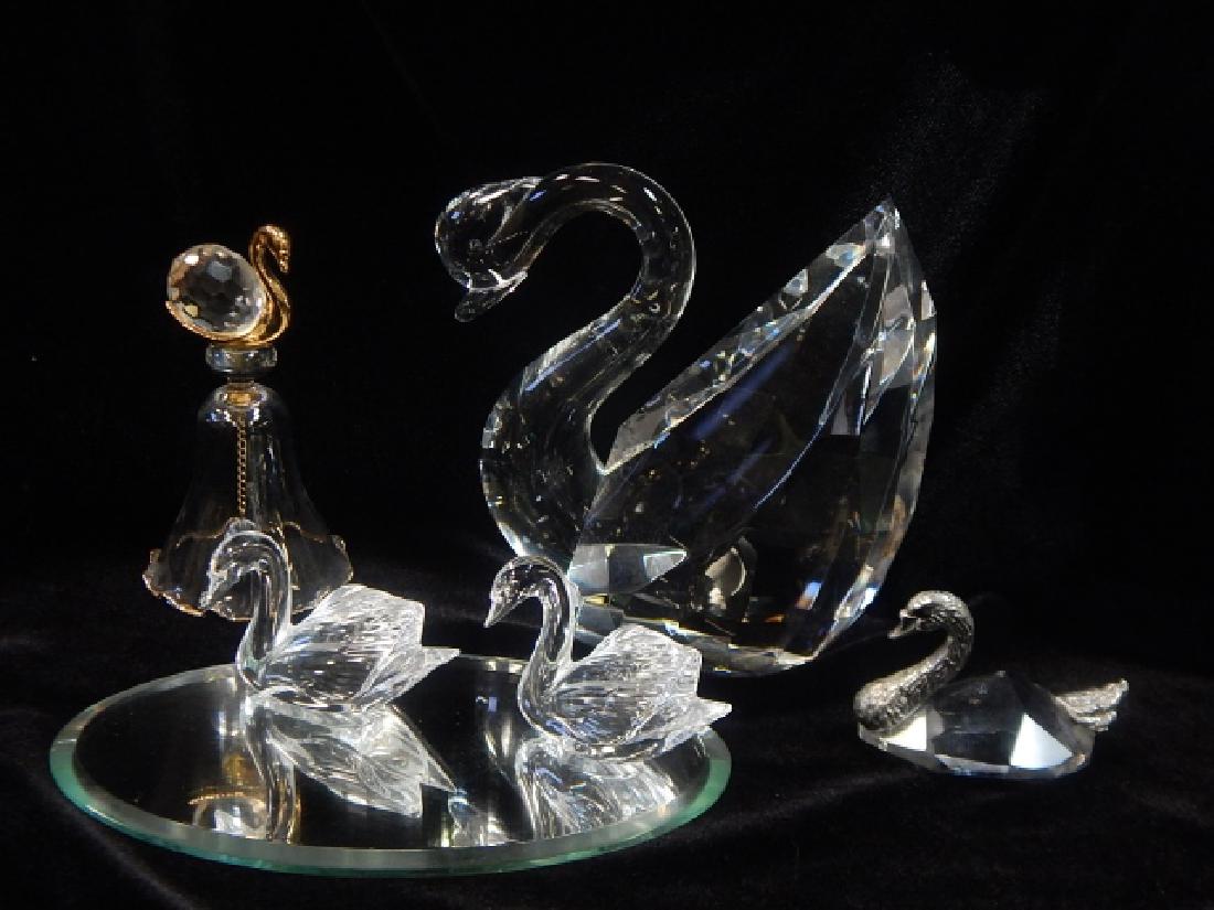 Five piece crystal lot