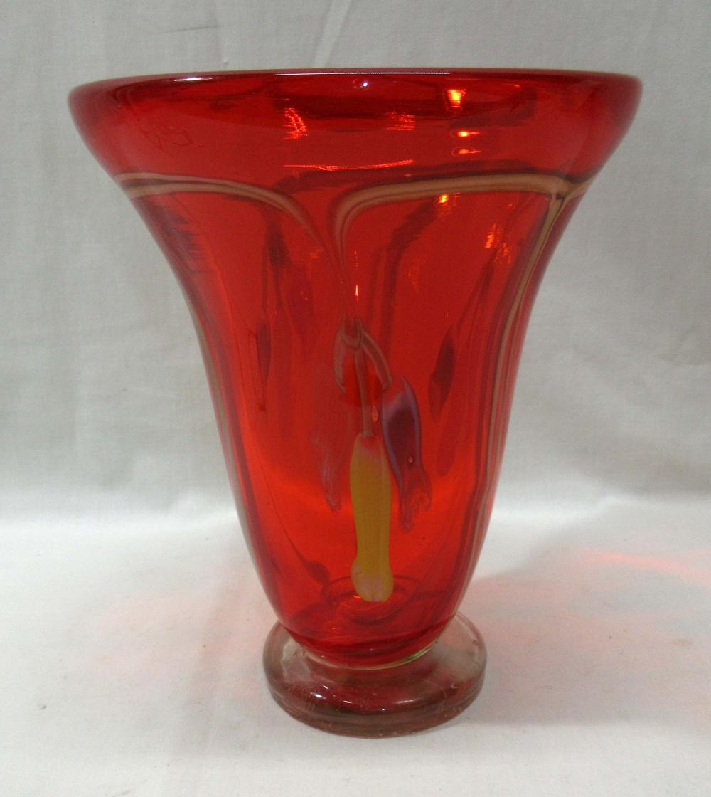 Murano Art Glass Vase