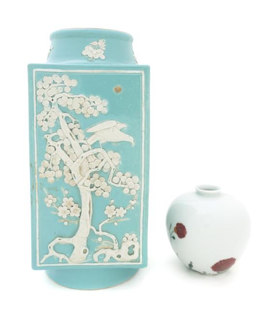 Two Chinese Porcelain Vases