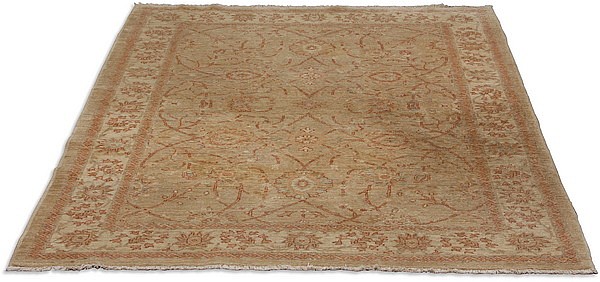 Hand knotted Turkish wool rug